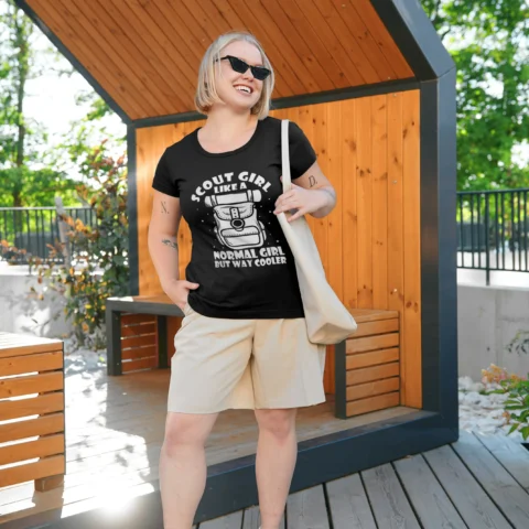 Cute Scout Wilderness Uniform Nature Scout